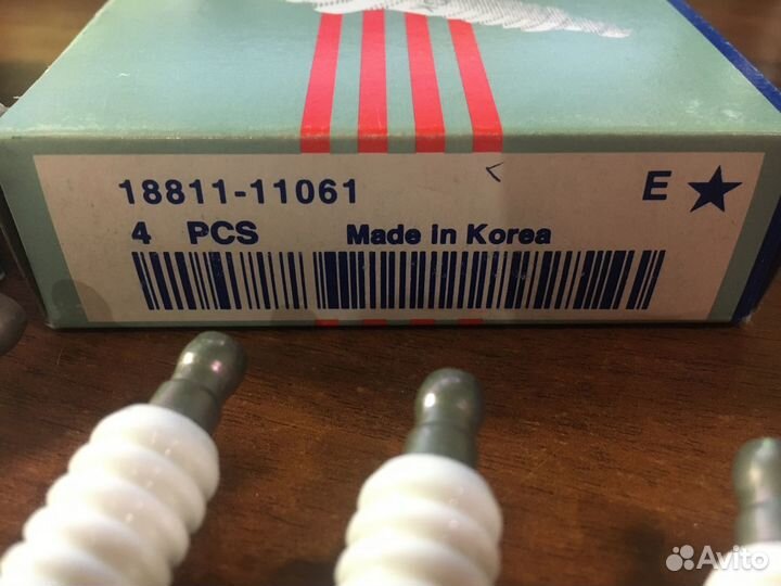 Свечи зажигания mobis 18811-11061 hyundai/KIA