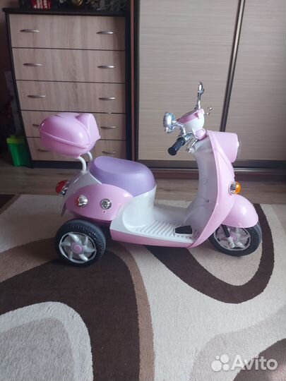 Детский мотоцикл на аккумуляторе бу