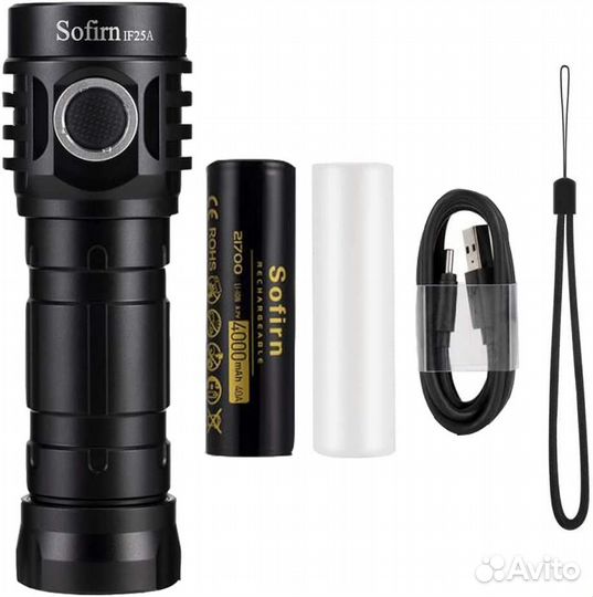 Sofirn IF25A - новый мощный (3800 лм) фонарик