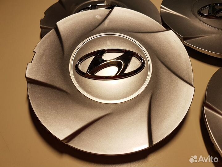 Заглушки колпачки литых дисков Hyundai 152мм