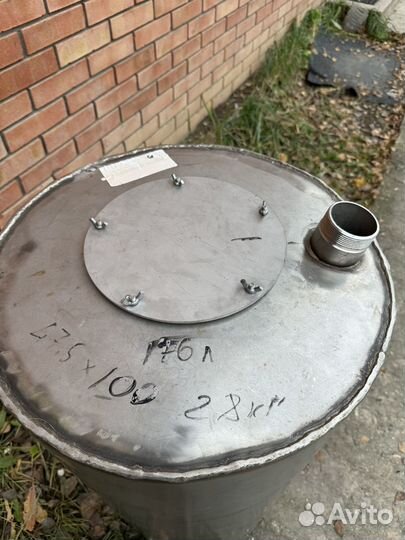 Бочка из пищевой нержавейки для вина 170л