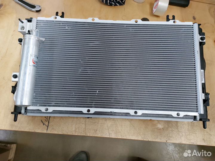 Радиатор с диффузором LADA Granta Новый оригинал