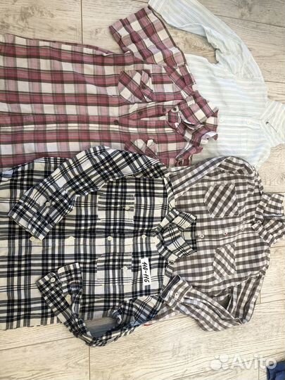 Рубашки-брюки на мальчика 110-116