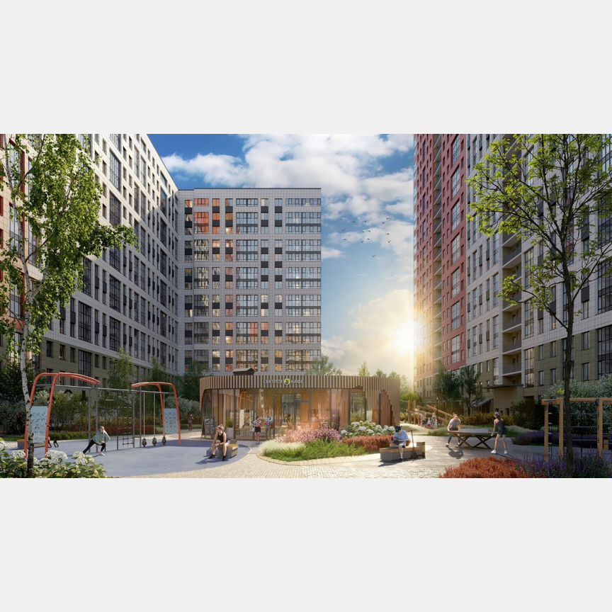 Квартира-студия, 22,3 м², 23/25 эт.