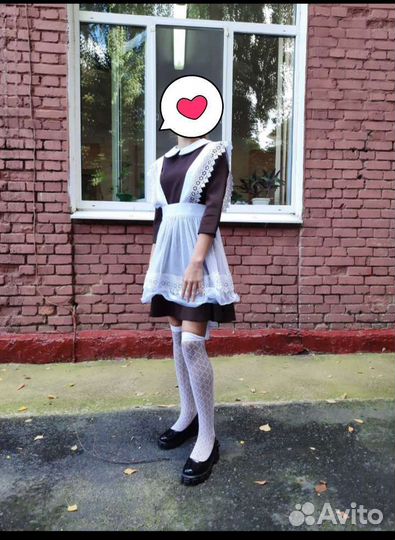 Белый фартук