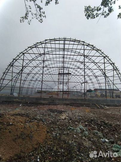 Фермы каркас дуги арки для ангара 9м9000 мм