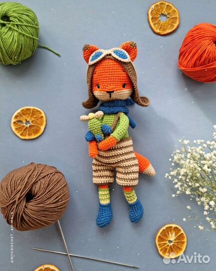 Вязаные игрушки ручной работы