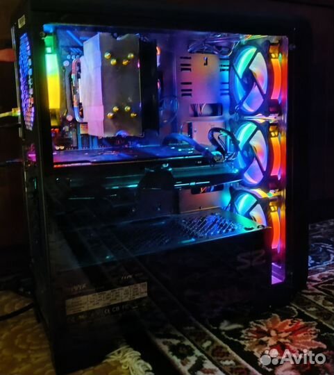 Мощный игровой компьютер 12 ядер 24 потока