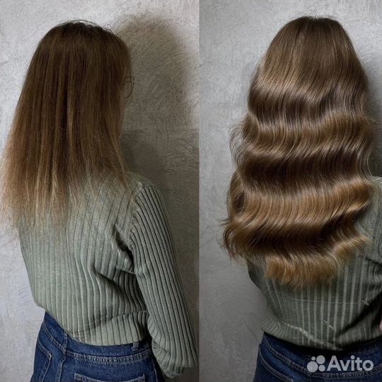 Скрытое наращивание волос Гарантия Рассрочка