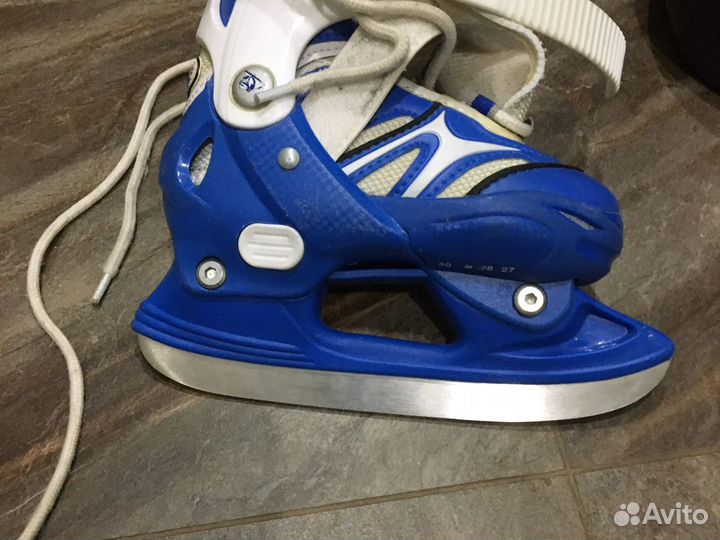 Роликовые коньки 27-30, коньки, шлем