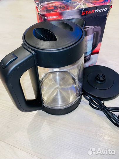 Чайник электрический с LED starwind skg-2080