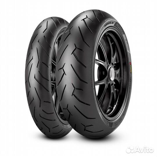 17/190/55 Pirelli Diablo Rosso II 75W TL Задняя (R