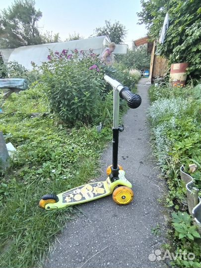 Самокат детский трехколесный