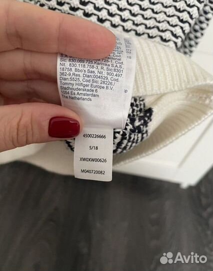 Джемпер Tommy hilfiger 46 размера