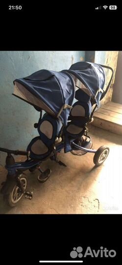 Велосипед для двойни или погодок