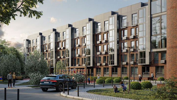 2-к. квартира, 70,8 м², 2/5 эт.