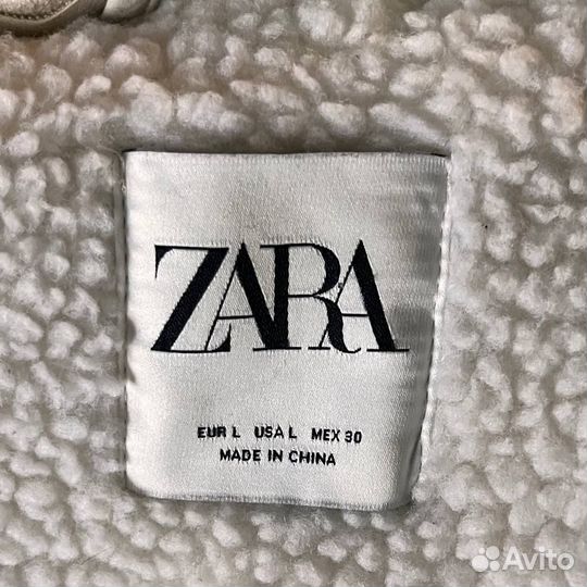 Дубленка женская zara