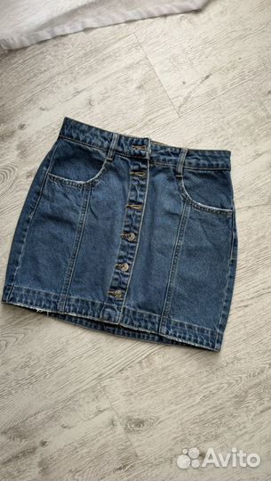 Юбка джинсовая