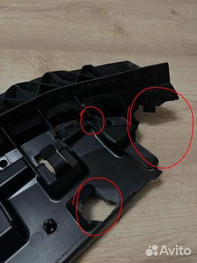 Спойлер переднего бампера Skoda Octavia A7 FL