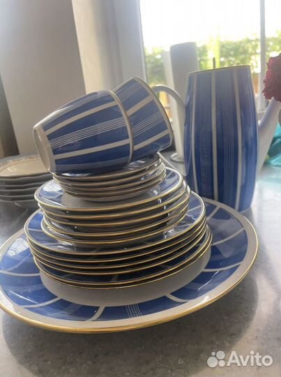 Сервиз столовый фарфор Германия Jlmenau Halka