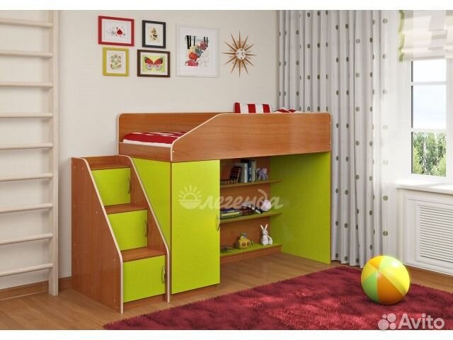 Кровать чердак