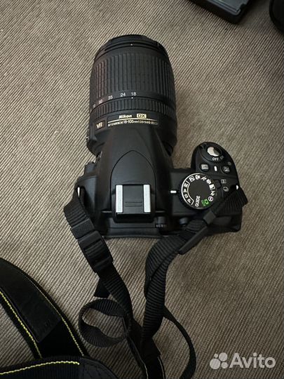 Фотоаппарат Nikon d3100 18-105mm VR Kit