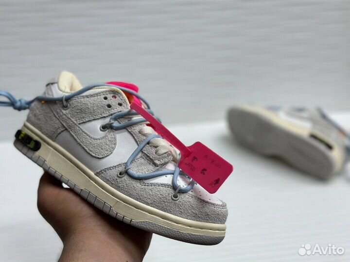 Кроссовки Nike dunk Low x Off white lot