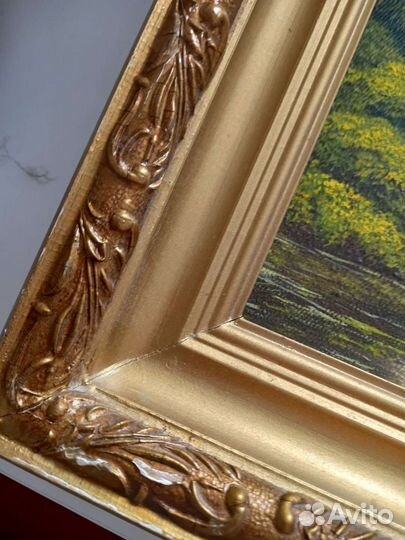 Картина маслом на холсте пейзаж