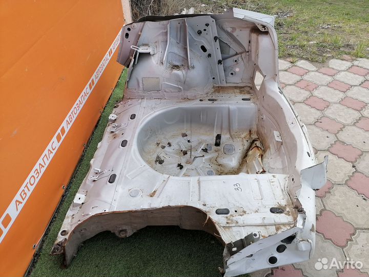 Панель задняя ниша под запаску Renault Logan 2