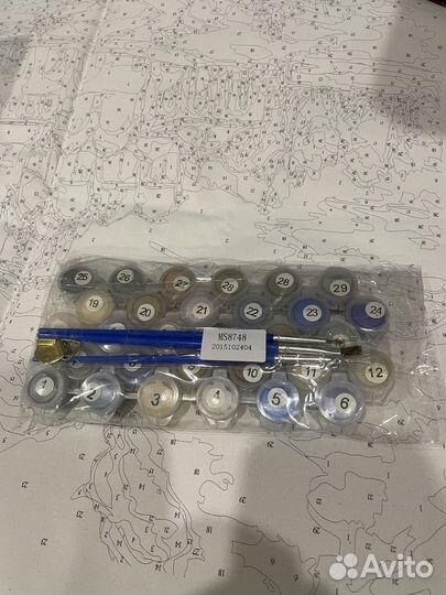 Картина по номерам 40-55