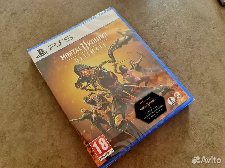 Mortal kombat 11 ultimate ps5 / Новый диск