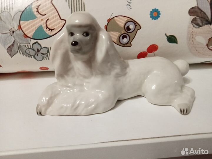 Фарфоровая собака лфз