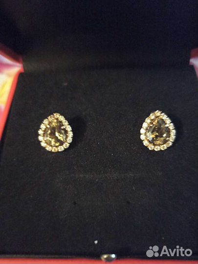 Золотые серьги