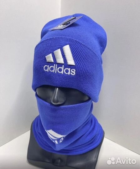 Шапка adidas+ шарф