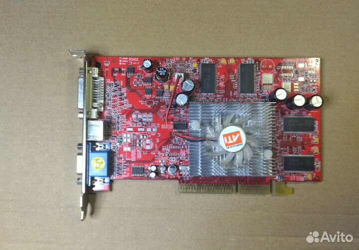 Видеокарта ATI Radeon 9600Pro 128 Mb AGP 8X