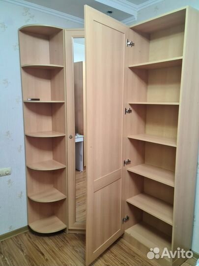 Угловой шкаф с зеркалом бу