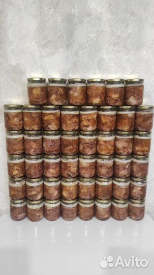 Тушёнка домашняя, плов, каши с мясом, консервы