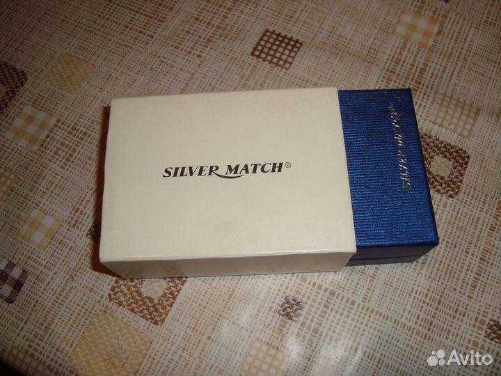 Зажигалка газовая silver match