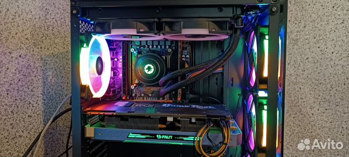 Игровой пк 12 ядер/16Gb / gtx 1080 8 Gb / SSD 512G