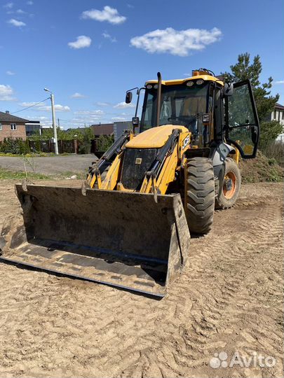 Аренда экскаватора погрузчика JCB