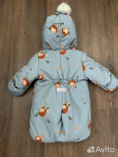 Комбинезон утепленный осень/зима р.62-68