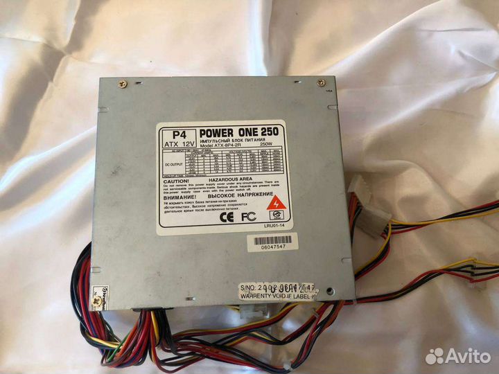 Блоки питания для компьютера 4 штуки