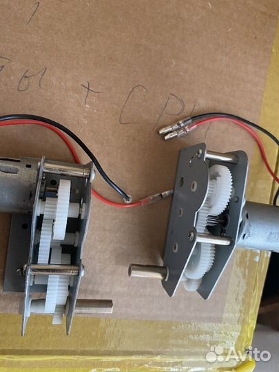 Редуктор для радиомодели танка