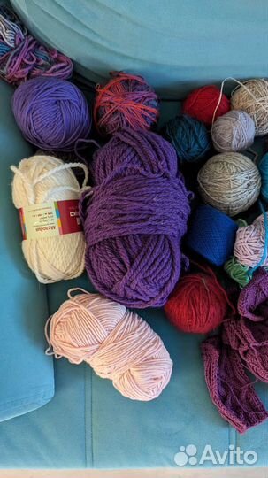Пряжа полушерсть 2кг пакетом