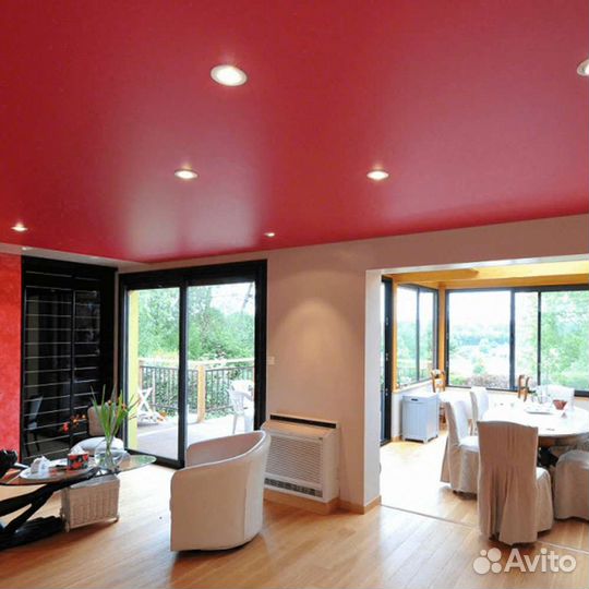 Натяжные потолки