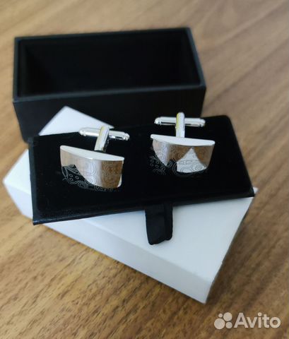 Запонки для мужчин с зажимом