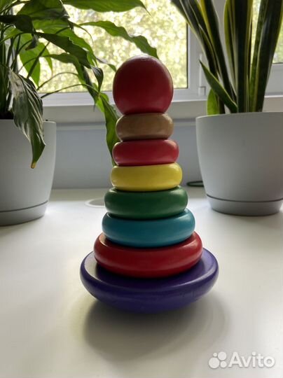 Деревянная пирамидка