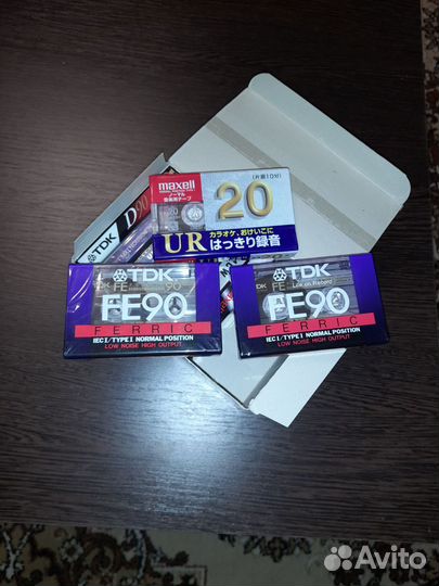 Аудиокассеты новые запечатанные