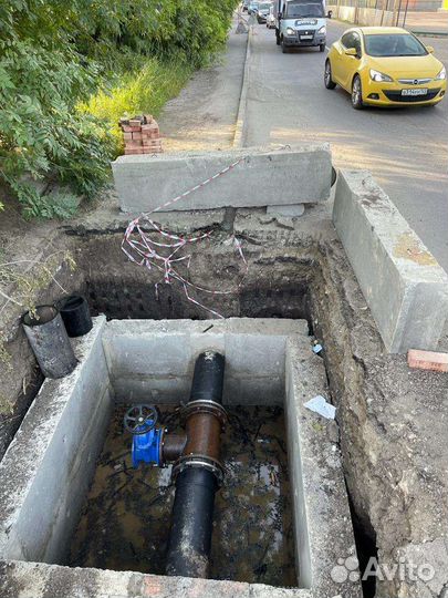 Наружные сети водопровод канализация