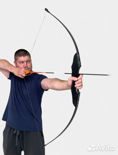 Лук для стрельбыновый на 40 фунтов +12 стрел